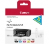 211150 - Original Multipack Tinte MBK/CMY/R PGI-72 Canon